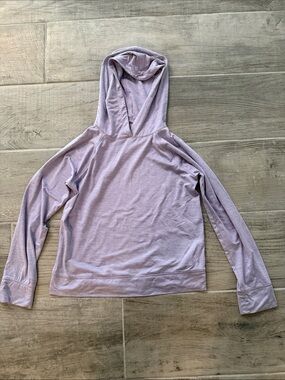 Crewcuts Lavender Hooded Pullover Sweatshirt